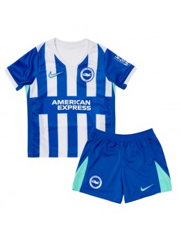 Billige Brighton Hjemmedraktsett Barn 2025-26 Kortermet (+ Korte bukser)